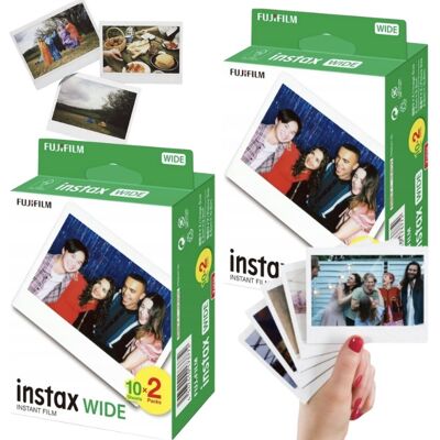 WKŁADY INSTAX WIDE 300 210 FUJIFILM 40 SZTUK DO APARATU WKŁADY INSTAX WIDE 300 210 FUJIFILM 40 SZTUK DO APARATU