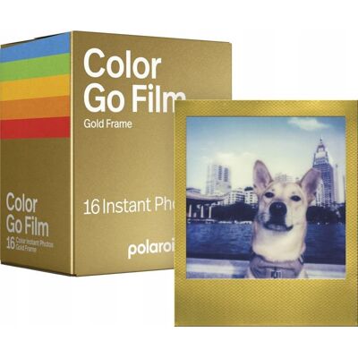 Wkłady Wkład Papier Do Polaroid Go / Go Gen 2 / 16 Szt. Złote Ramki Gold Wkłady Wkład Papier Do Polaroid Go / Go Gen 2 / 16 Szt. Złote Ramki Gold