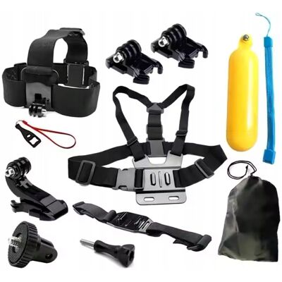 Zestaw akcesoriów do kamery GoPro DJI SJ Bojka Opaska Klamry Szelki Zestaw akcesoriów do kamery GoPro DJI SJ Bojka Opaska Klamry Szelki
