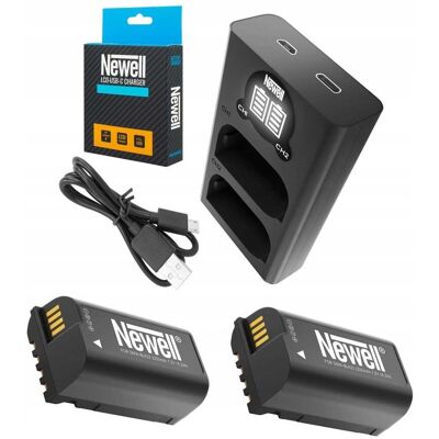 Newell Zestaw Do Panasonic 2 Akumulatory Dmw-Blk22 +Ładowarka Dl-Usb-C Newell Zestaw Do Panasonic 2 Akumulatory Dmw-Blk22 +Ładowarka Dl-Usb-C