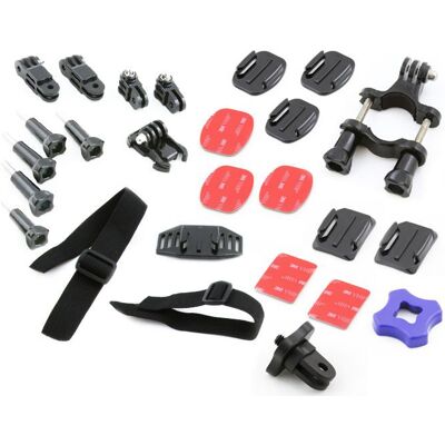 XREC Zestaw Montażowy Do Sony Action Cam / Xiaomi Xiaoyi Yi 2 4K XREC Zestaw Montażowy Do Sony Action Cam / Xiaomi Xiaoyi Yi 2 4K