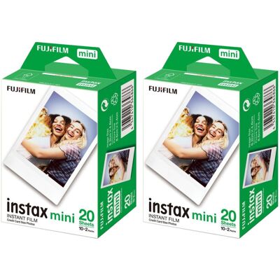 Fujifilm Zestaw Wkłady Instax MINI 40 zdjęć do Aparatu Instax MINI 8 9 11 12 Fujifilm Zestaw Wkłady Instax MINI 40 zdjęć do Aparatu Instax MINI 8 9 11 12