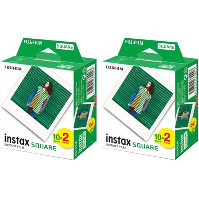 Zestaw wkładów Fujifilm Instax SQUARE 40 zdjęć Zestaw wkładów Fujifilm Instax SQUARE 40 zdjęć