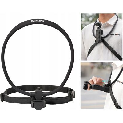 SunnyLife Giętki Uchwyt Mocowanie Na Szyję Klatkę Szyja Do Dji Osmo Pocket 3 / 4 / Pov / Op4-Zj155-D / Zj155 / Czarny SunnyLife Giętki Uchwyt Mocowanie Na Szyję Klatkę Szyja Do Dji Osmo Pocket 3 / 4 / Pov / Op4-Zj155-D / Zj155 / Czarny