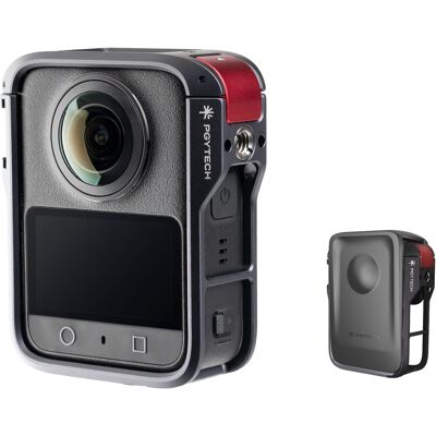 PGYTECH Klatka ochronna do DJI OSMO 360, aluminiowa ramka, czarna PGYTECH Klatka ochronna do DJI OSMO 360, aluminiowa ramka, czarna
