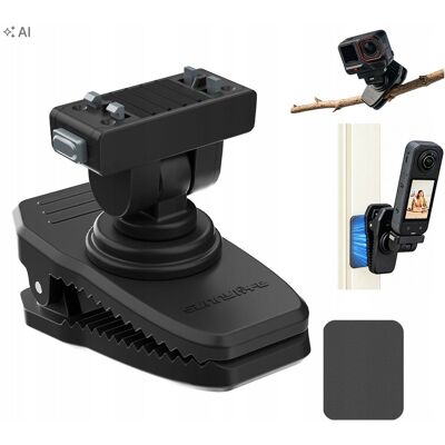 SunnyLife Klips Uchwyt Do Plecaka Mocowanie Na Magnes Szelki Pasek Do Insta360 X6 / X5 / X4 Air / Ace / Ace Pro 2 / 1 / Mj-173-D SunnyLife Klips Uchwyt Do Plecaka Mocowanie Na Magnes Szelki Pasek Do Insta360 X6 / X5 / X4 Air / Ace / Ace Pro 2 / 1 / Mj-173-D