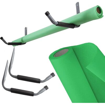 CineGEN Tło Zielone 5mx1,6m + Uchwyty Do Przechowywania CineGEN Tło Zielone 5mx1,6m + Uchwyty Do Przechowywania
