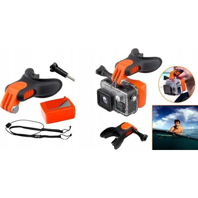 Uchwyt Gryzak Do Szczęki Gąbka Smycz Do Kamery Gopro Sj Cam Dji Insta Sony Uchwyt Gryzak Do Szczęki Gąbka Smycz Do Kamery Gopro Sj Cam Dji Insta Sony