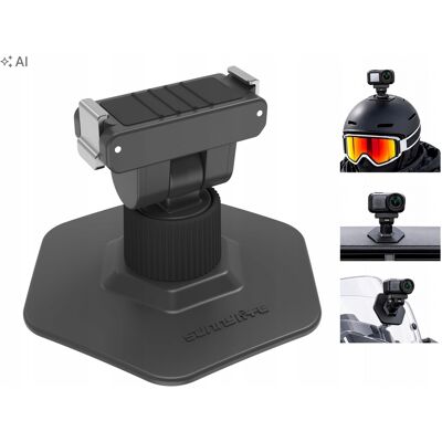SunnyLife Uchwyt Mocowanie Na Kask Motor Szybę Do Dji Osmo Nano / Dji Osmo Action 6 / Dz-182-D SunnyLife Uchwyt Mocowanie Na Kask Motor Szybę Do Dji Osmo Nano / Dji Osmo Action 6 / Dz-182-D