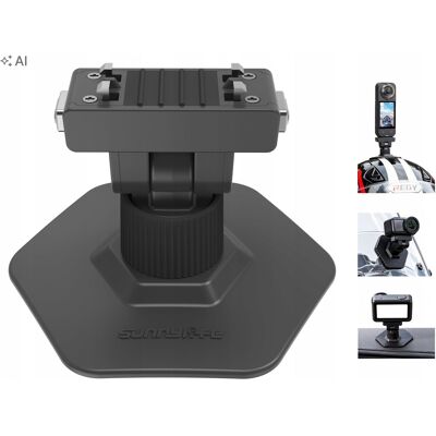 SunnyLife Uchwyt Mocowanie Na Kask Motor Szybę Do Insta360 X6 / X5 / X4 Air / Ace / Ace Pro 1 / 2 / Dz-183-D SunnyLife Uchwyt Mocowanie Na Kask Motor Szybę Do Insta360 X6 / X5 / X4 Air / Ace / Ace Pro 1 / 2 / Dz-183-D