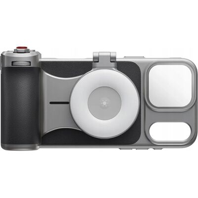 Uchwyt TELESIN Master Grip do iPhone 17 Pro Creator Combo + lampa, filtr UV Uchwyt TELESIN Master Grip do iPhone 17 Pro Creator Combo + lampa, filtr UV