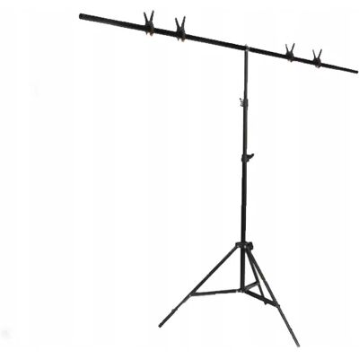 Puluz Zestaw Atelier T Do Teł Belka 200cm + Statyw 200cm + 4 Klipsy Puluz Zestaw Atelier T Do Teł Belka 200cm + Statyw 200cm + 4 Klipsy
