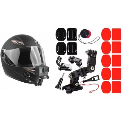 Zestaw Uchwytów Mocowań Do Kasku Kask Do Kamery Gopro Sj Cam Dji Insta Sony Zestaw Uchwytów Mocowań Do Kasku Kask Do Kamery Gopro Sj Cam Dji Insta Sony