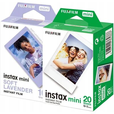 Fujifilm Zestaw Wkłady Instax Mini 30 Zdjęć Do Aparatu 8 9 11 12 Instax Mini Fiolet Fujifilm Zestaw Wkłady Instax Mini 30 Zdjęć Do Aparatu 8 9 11 12 Instax Mini Fiolet