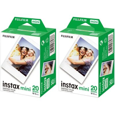 Fujifilm Zestaw Wkłady Instax Mini 40 Zdjęć Do Aparatu Instax Mini 8 9 11 12 Fujifilm Zestaw Wkłady Instax Mini 40 Zdjęć Do Aparatu Instax Mini 8 9 11 12