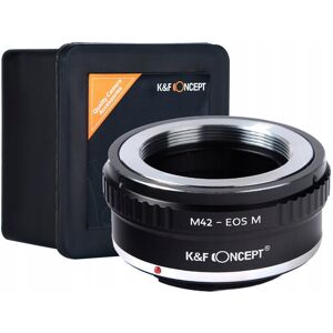 K&F; Concept ADAPTER M42 - Canon EOSM EOS M EF-M JAKOŚĆ K&F K&F; Concept ADAPTER M42 - Canon EOSM EOS M EF-M JAKOŚĆ K&F