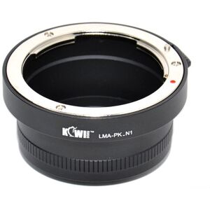 Adapter obiektywu Kiwifotos Pentax K do Nikon 1 - Wysoka jakość Adapter obiektywu Kiwifotos Pentax K do Nikon 1 - Wysoka jakość