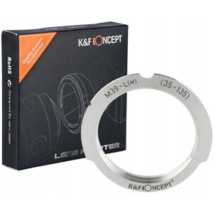 K&F; Concept Adapter Redukcja K&f; Do Bagnet Leica M Na Obiektyw M-39 M39 35-135 Mm / Kf06.276 K&F; Concept Adapter Redukcja K&f; Do Bagnet Leica M Na Obiektyw M-39 M39 35-135 Mm / Kf06.276