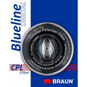 Filtr CPL BRAUN Blueline, 62 mm