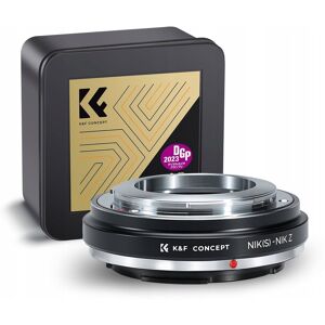 K&F; Concept Redukcja Adapter K&F; do NIKON Z Z-mount na Obiektyw Nikkor Ai Ai-S AF AF-S K&F; Concept Redukcja Adapter K&F; do NIKON Z Z-mount na Obiektyw Nikkor Ai Ai-S AF AF-S