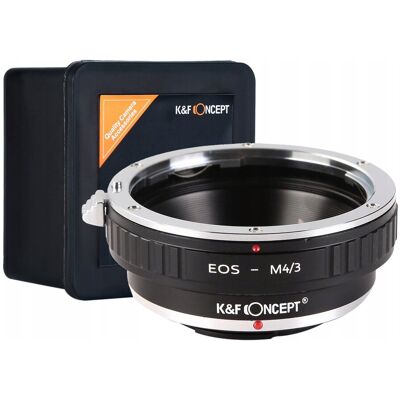 K&F; Adapter CANON EOS EF na micro M4/3 M43 K&F; Adapter CANON EOS EF na micro M4/3 M43