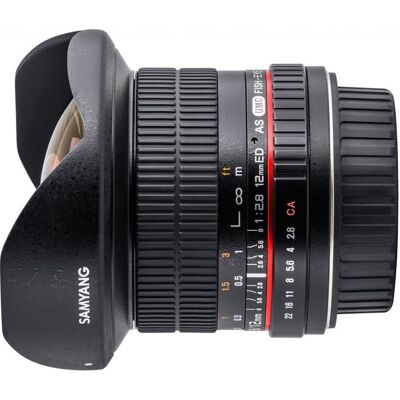 Obiektyw Samyang 12 mm f/2.8 ED AS NCS Fish-eye / Fujifilm X Obiektyw Samyang 12 mm f/2.8 ED AS NCS Fish-eye / Fujifilm X