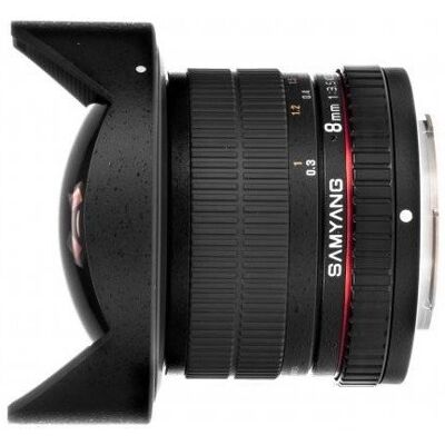 Obiektyw SAMYANG, 8 mm, f/3.5, UMC Fish-eye CSII, bagnet Nikon Obiektyw SAMYANG, 8 mm, f/3.5, UMC Fish-eye CSII, bagnet Nikon