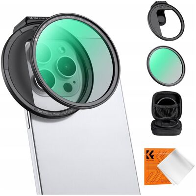 Inny producent Obiektyw Soczewka Filtr Polaryzacyjny CPL HMC 67mm do Telefonu Smartfon K&F Inny producent Obiektyw Soczewka Filtr Polaryzacyjny CPL HMC 67mm do Telefonu Smartfon K&F