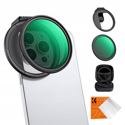 Inny producent Obiektyw Soczewka Filtr Szary ND ND2-ND32 Typ FADER do Telefonu Klips K&F Inny producent Obiektyw Soczewka Filtr Szary ND ND2-ND32 Typ FADER do Telefonu Klips K&F