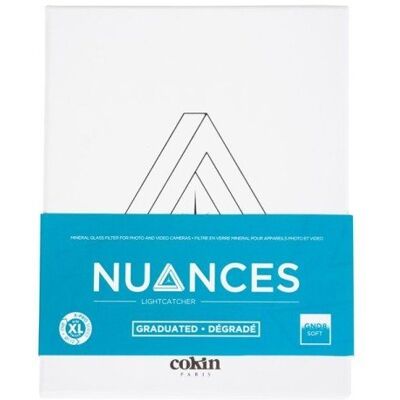 XL Cokin NUANCES Graduated ND Filter ND8 - 3 EV NDGX8SO XL Cokin NUANCES Graduated ND Filter ND8 - 3 EV NDGX8SO