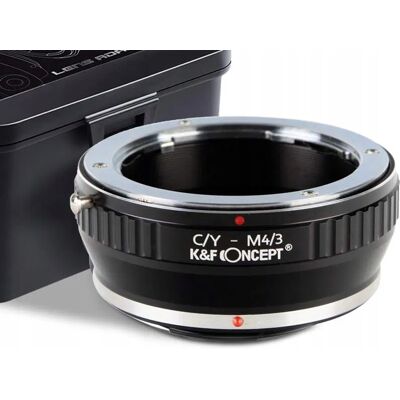 K&F; Concept Adapter Contax Yashica - Micro 4/3 M43 Olympus Panasonic Lumix Przejściówka K&F; Concept Adapter Contax Yashica - Micro 4/3 M43 Olympus Panasonic Lumix Przejściówka