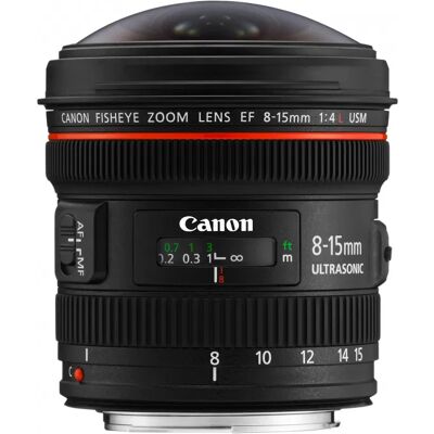 Obiektyw Canon Ef, 8-15mm, F/4l Fisheye Usm Obiektyw Canon Ef, 8-15mm, F/4l Fisheye Usm