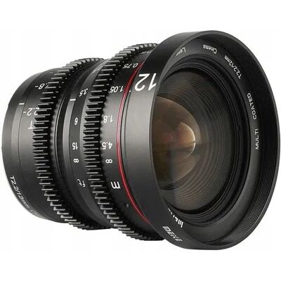 Obiektyw Filmowy Video Meike 12mm F/2.2 Prime Mft Do Olympus Micro 4/3 M4/3 / Mk-1222t-M43 Obiektyw Filmowy Video Meike 12mm F/2.2 Prime Mft Do Olympus Micro 4/3 M4/3 / Mk-1222t-M43