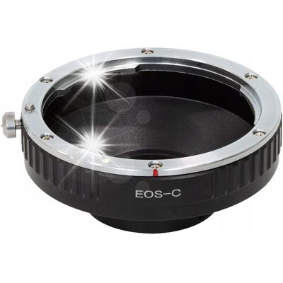 Inny producent ROSFIX HQ ADAPTER MOCOWANIA OBIEKTYWU APARATU CANON EOS EF EF-S C-MOUNT Inny producent ROSFIX HQ ADAPTER MOCOWANIA OBIEKTYWU APARATU CANON EOS EF EF-S C-MOUNT