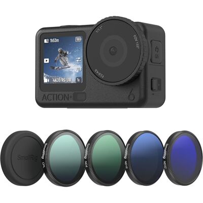Smallrig Zestaw Filtrów Nd Do Dji Osmo Action 6 Cpl Nd8 Nd16 Nd32 5 Szt Smallrig Zestaw Filtrów Nd Do Dji Osmo Action 6 Cpl Nd8 Nd16 Nd32 5 Szt