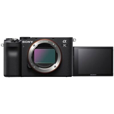 Aparat bezlusterkowy, Sony, 24Mpx A7C Slo Black Body ILCE7CB Aparat bezlusterkowy, Sony, 24Mpx A7C Slo Black Body ILCE7CB