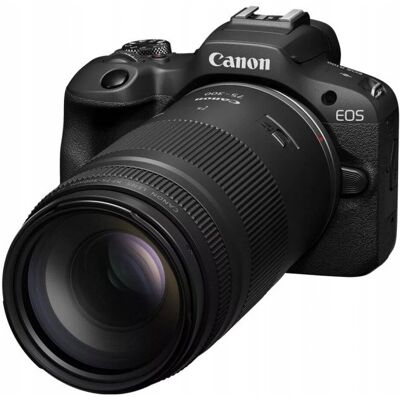 Aparat Canon Eos R100 + Obiektyw Rf-S 18-45mm + Rf 75-300mm Aparat Canon Eos R100 + Obiektyw Rf-S 18-45mm + Rf 75-300mm