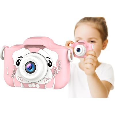 Zamiennik/inny Aparat cyfrowy dla dzieci fotograficzny edukacyjny piesek różowy Zamiennik/inny Aparat cyfrowy dla dzieci fotograficzny edukacyjny piesek różowy
