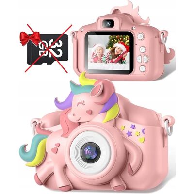 Inny producent Aparat cyfrowy dla dzieci GOFUNLY 1080P HD kamera dla dziewczynek Inny producent Aparat cyfrowy dla dzieci GOFUNLY 1080P HD kamera dla dziewczynek