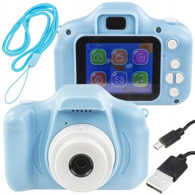 Lewer APARAT CYFROWY FOTOGRAFICZNY 12MPX ZABAWKA DLA DZIECI KAMERA + 4 GRY Lewer APARAT CYFROWY FOTOGRAFICZNY 12MPX ZABAWKA DLA DZIECI KAMERA + 4 GRY