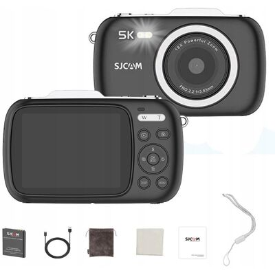 Aparat Cyfrowy SJCAM ZV100 dla Dzieci Młodzieży kamera 5K / 4K WEBCAM 80Mpx Aparat Cyfrowy SJCAM ZV100 dla Dzieci Młodzieży kamera 5K / 4K WEBCAM 80Mpx