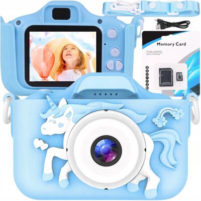 Inny producent APARAT DLA DZIECI FULL HD JEDNOROŻEC + KARTA 32GB Inny producent APARAT DLA DZIECI FULL HD JEDNOROŻEC + KARTA 32GB
