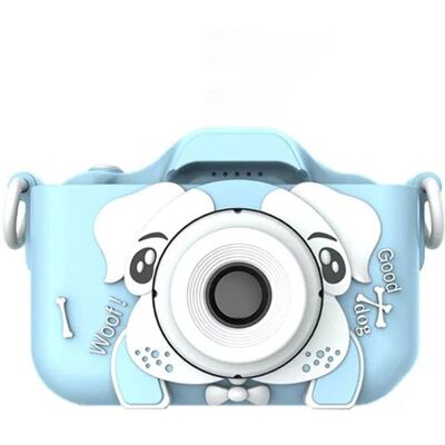 Aparat dla dzieci kamera HD X5 + ochronne etui Piesek - niebieski Aparat dla dzieci kamera HD X5 + ochronne etui Piesek - niebieski