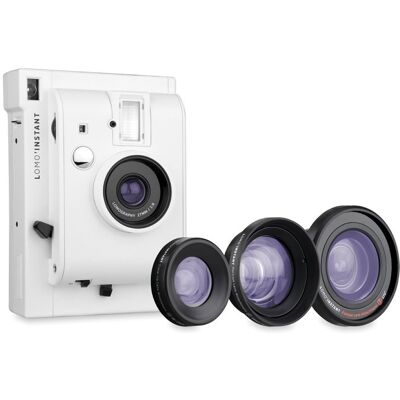 Aparat do fotografii natychmiastowej LOMOGRAPHY Lomo Instant Mini + 3 obiektywy Aparat do fotografii natychmiastowej LOMOGRAPHY Lomo Instant Mini + 3 obiektywy
