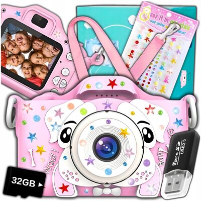 ZeeTech APARAT FOTOGRAFICZNY CYFROWY DLA DZIECI KAMERA ZABAWKA GRY + KARTA 32GB ZeeTech APARAT FOTOGRAFICZNY CYFROWY DLA DZIECI KAMERA ZABAWKA GRY + KARTA 32GB