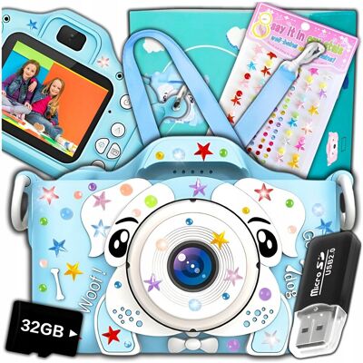 ZeeTech Aparat Fotograficzny Cyfrowy Dla Dzieci Kamera Zabawka Gry + Karta 32gb ZeeTech Aparat Fotograficzny Cyfrowy Dla Dzieci Kamera Zabawka Gry + Karta 32gb