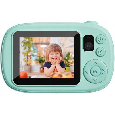 Inny producent Aparat Fotograficzny Cyfrowy Dla Dziecka Dzieci Niebieski Gry + Karta 8gb Inny producent Aparat Fotograficzny Cyfrowy Dla Dziecka Dzieci Niebieski Gry + Karta 8gb