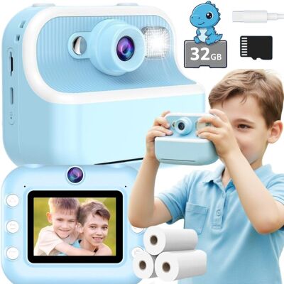 SMX Aparat Kamera dla Dzieci z Drukarką Natychmiastową + Karta SD 32 GB Wkłady SMX Aparat Kamera dla Dzieci z Drukarką Natychmiastową + Karta SD 32 GB Wkłady