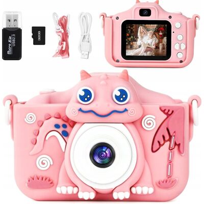 Inny producent APARAT MINI DZIECIĘCY, 2,0' EKRAN IPS KAMERA DZIECIĘCA 1080P HD CYFROWY Inny producent APARAT MINI DZIECIĘCY, 2,0' EKRAN IPS KAMERA DZIECIĘCA 1080P HD CYFROWY