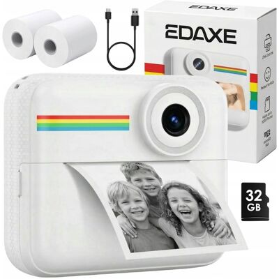 EDAXE Aparat Natychmiastowy Camkid Dla Dzieci Drukarka Kolor Selfie Gry Wkłady EDAXE Aparat Natychmiastowy Camkid Dla Dzieci Drukarka Kolor Selfie Gry Wkłady